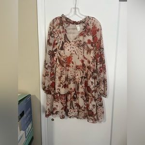 H&M floral print dress